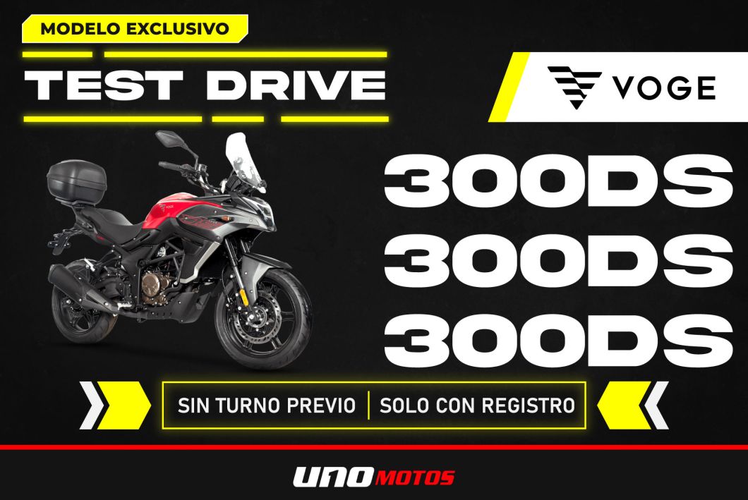 Moto Voge 300 DS Con Baul