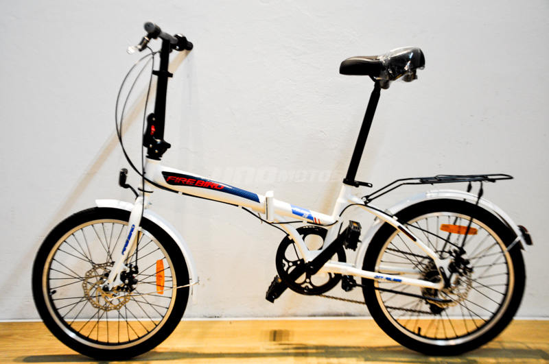 Moto Fire Bird Bicicleta Plegable R20 freno Disco Acero