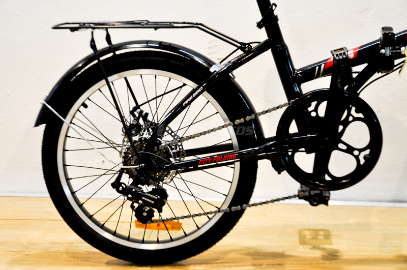 Moto Fire Bird Bicicleta Plegable R20 freno Disco Acero