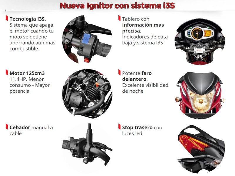 manual de moto hero ignitor 125