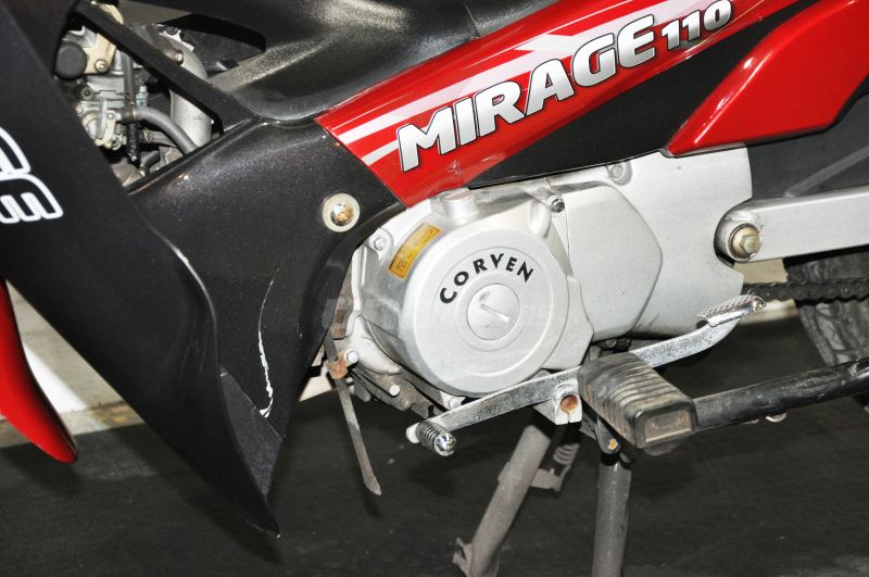 Moto Corven Mirage 110 Usada 2018 C/ 8220 Km Int 22317