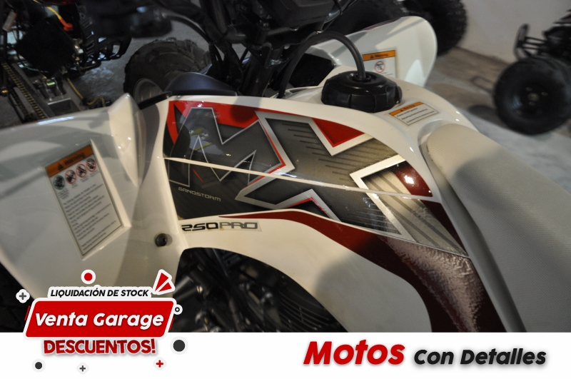 Moto Motomel Cuatri Mx 250 Full 2017 Outlet MJ