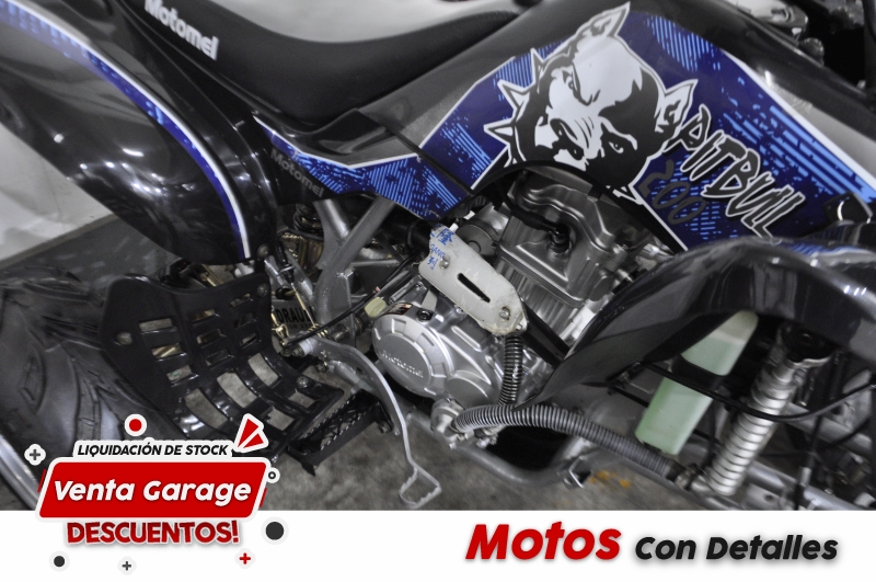 Moto Motomel Cuatri Pitbull 200cc 2014 Outlet MJ