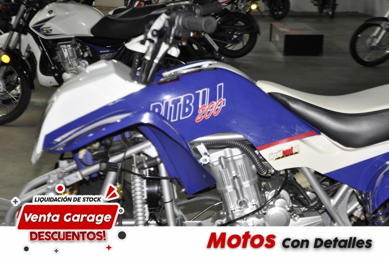 Moto Motomel Cuatri Pitbull 200cc 2011 Outlet MJ