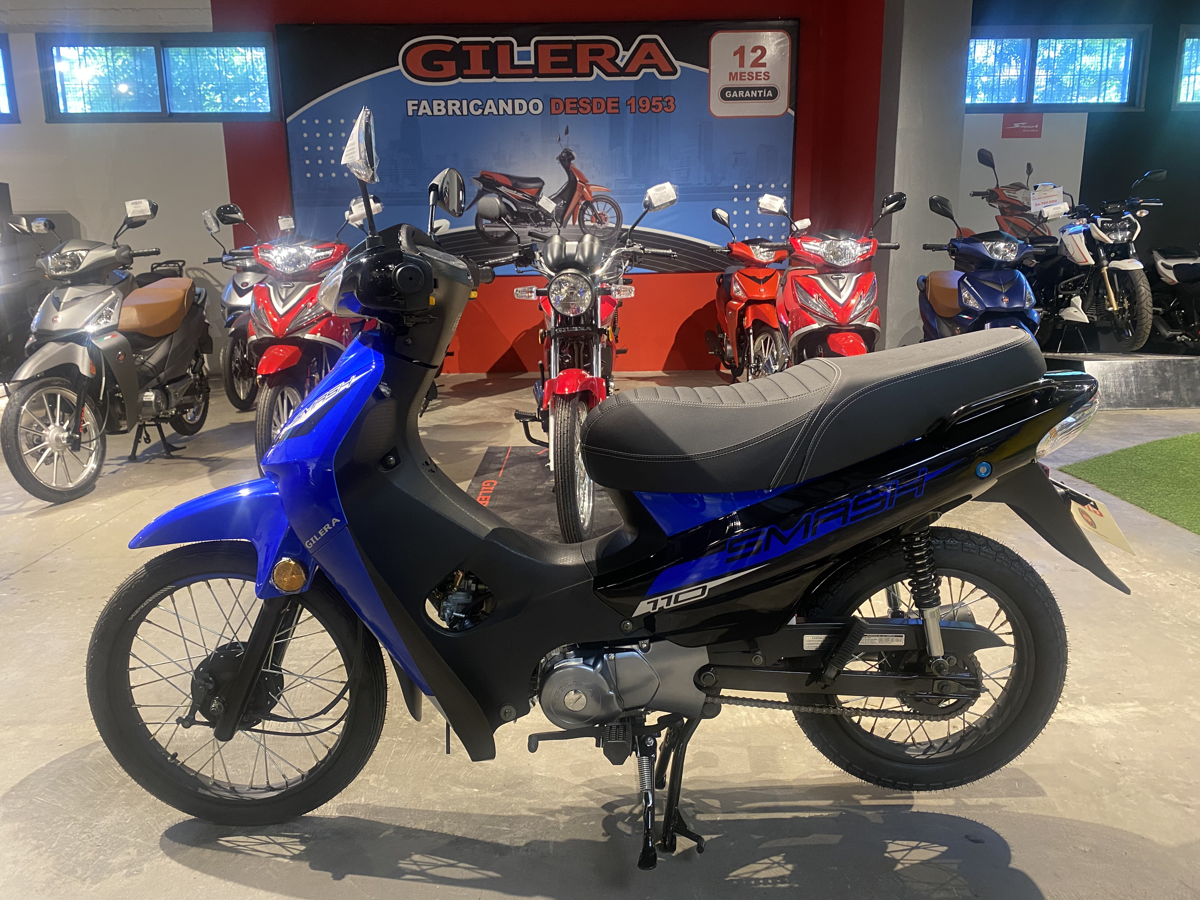 Moto Gilera Smash 110 VS Base linea 2025