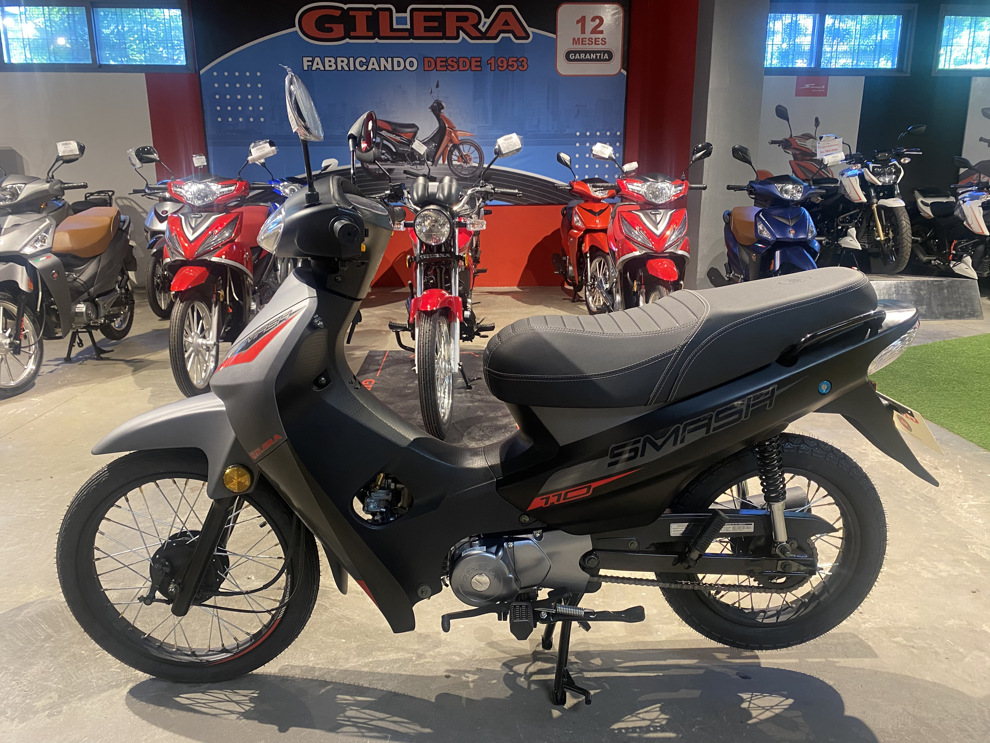 Moto Gilera Smash 110 VS Base linea 2025