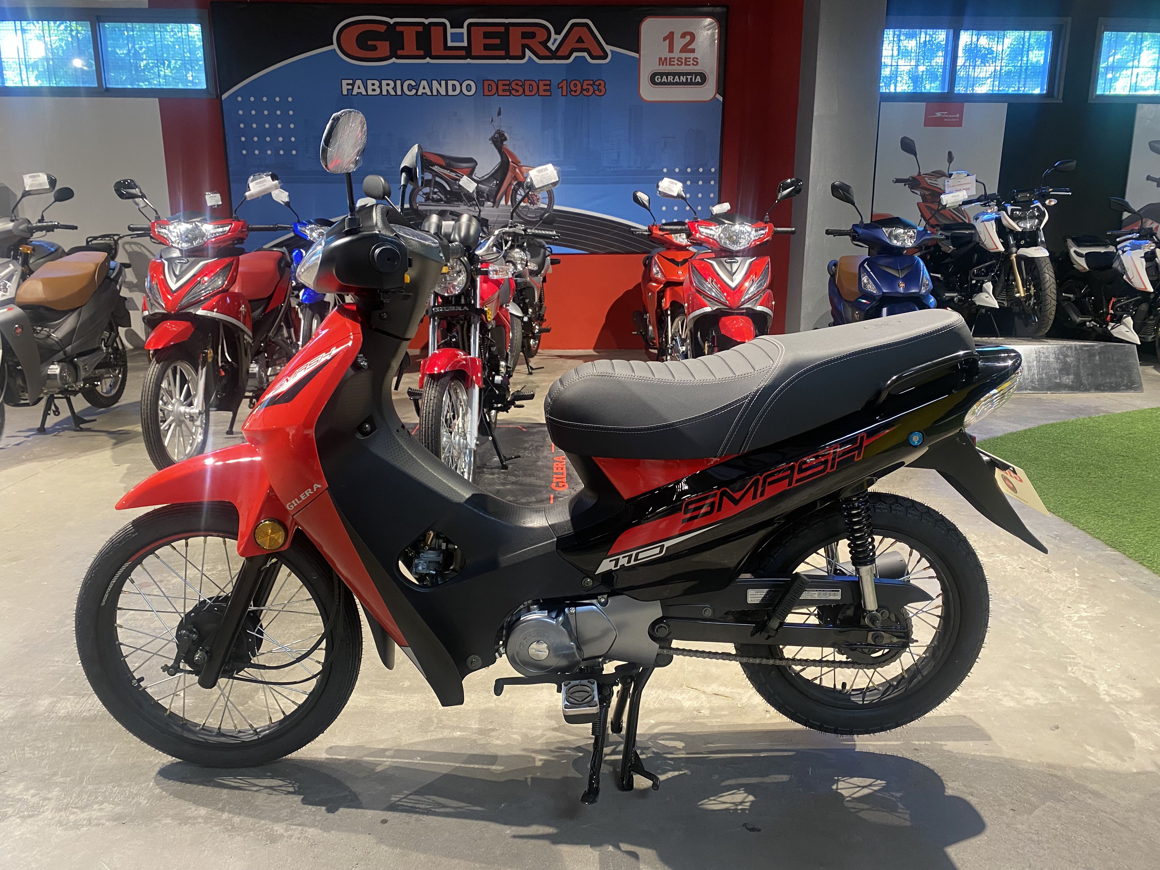 Moto Gilera Smash 110 VS Base linea 2025