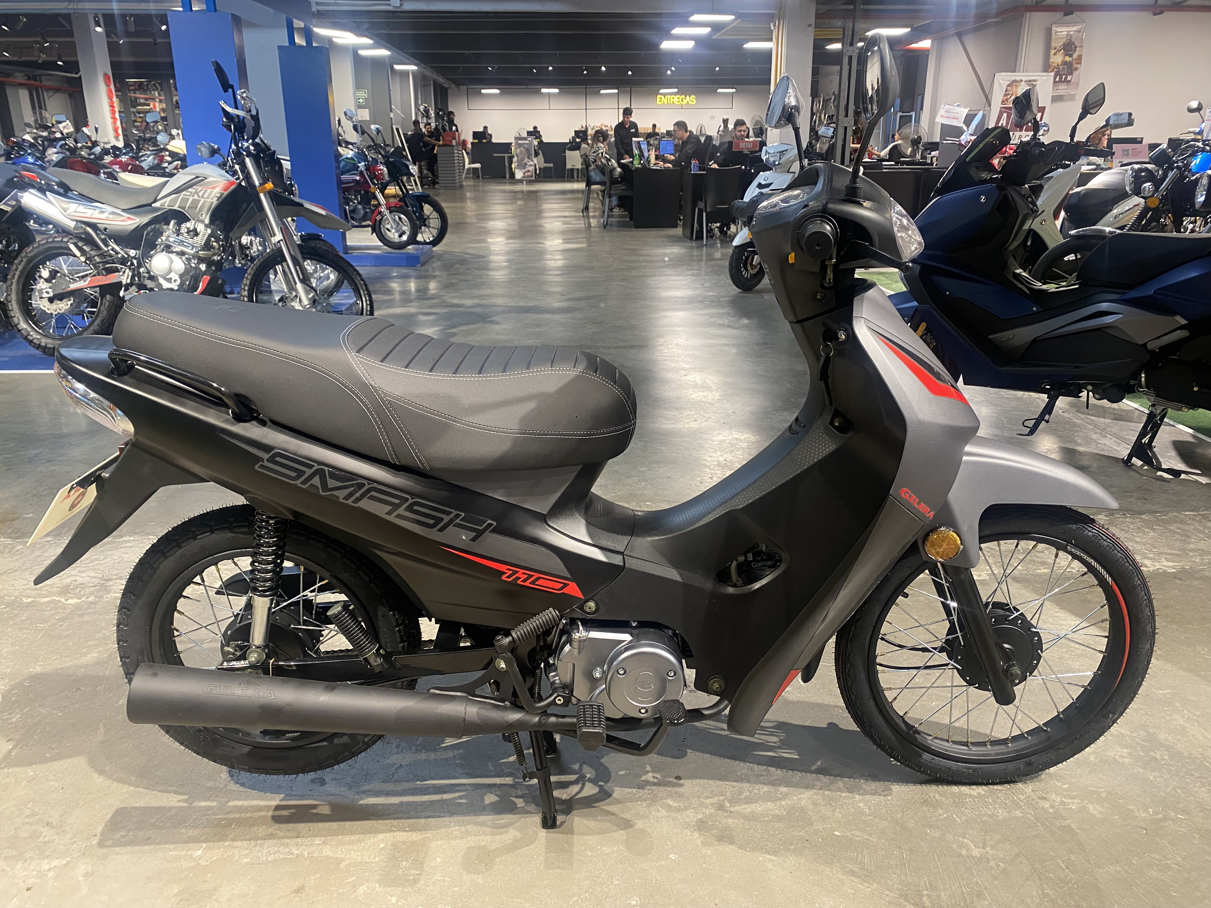 Moto Gilera Smash 110 VS Base linea 2025