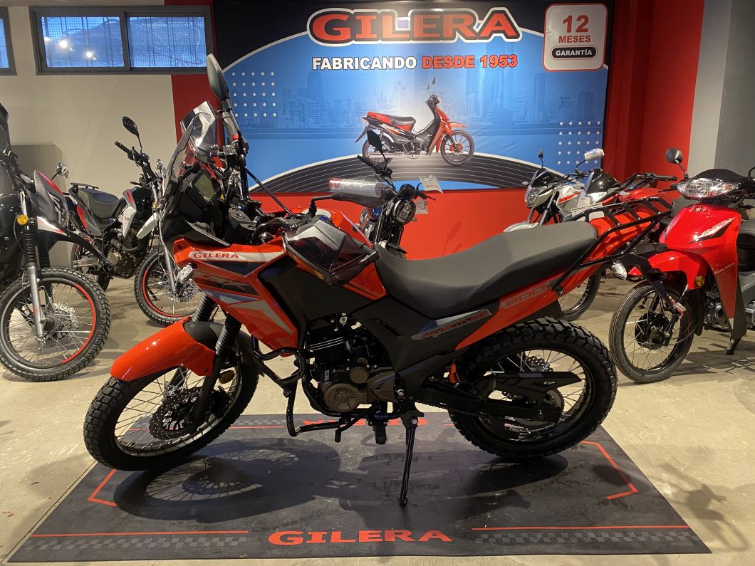 Moto Gilera SMX 200 Adventure