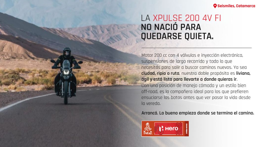 Moto Hero Xpulse 200 FI 2026
