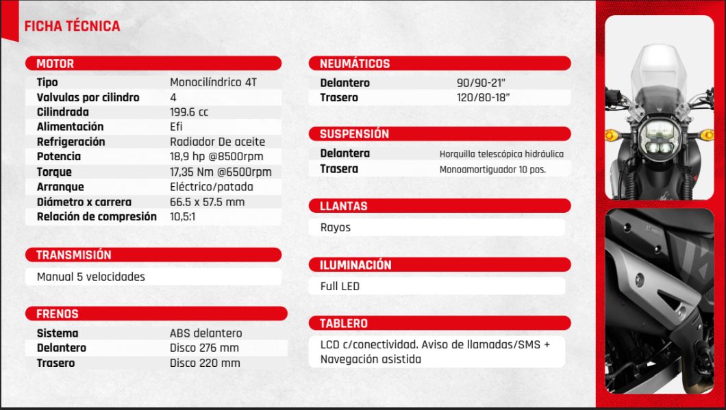 Moto Hero Xpulse 200 FI 2026