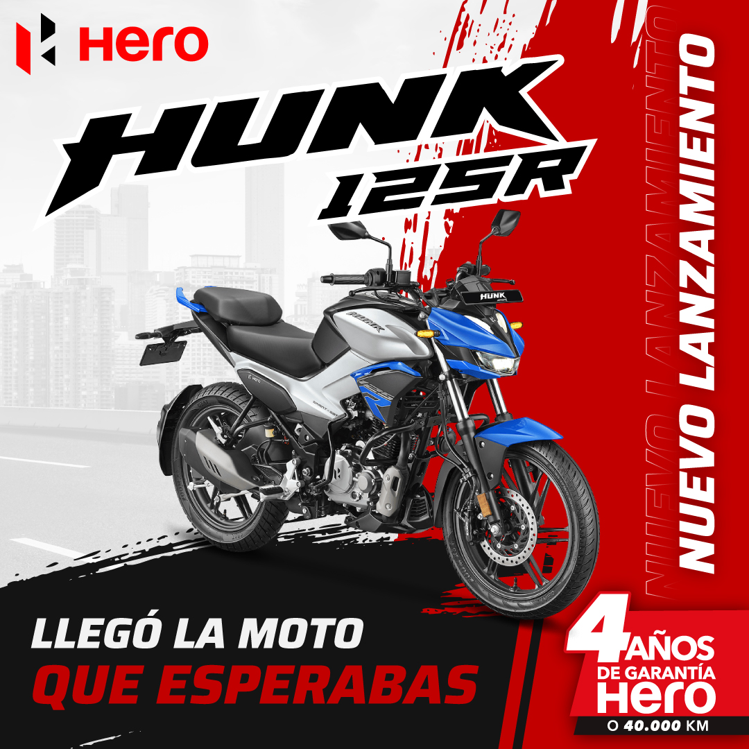 Moto Hero Hunk 125 R 2026 