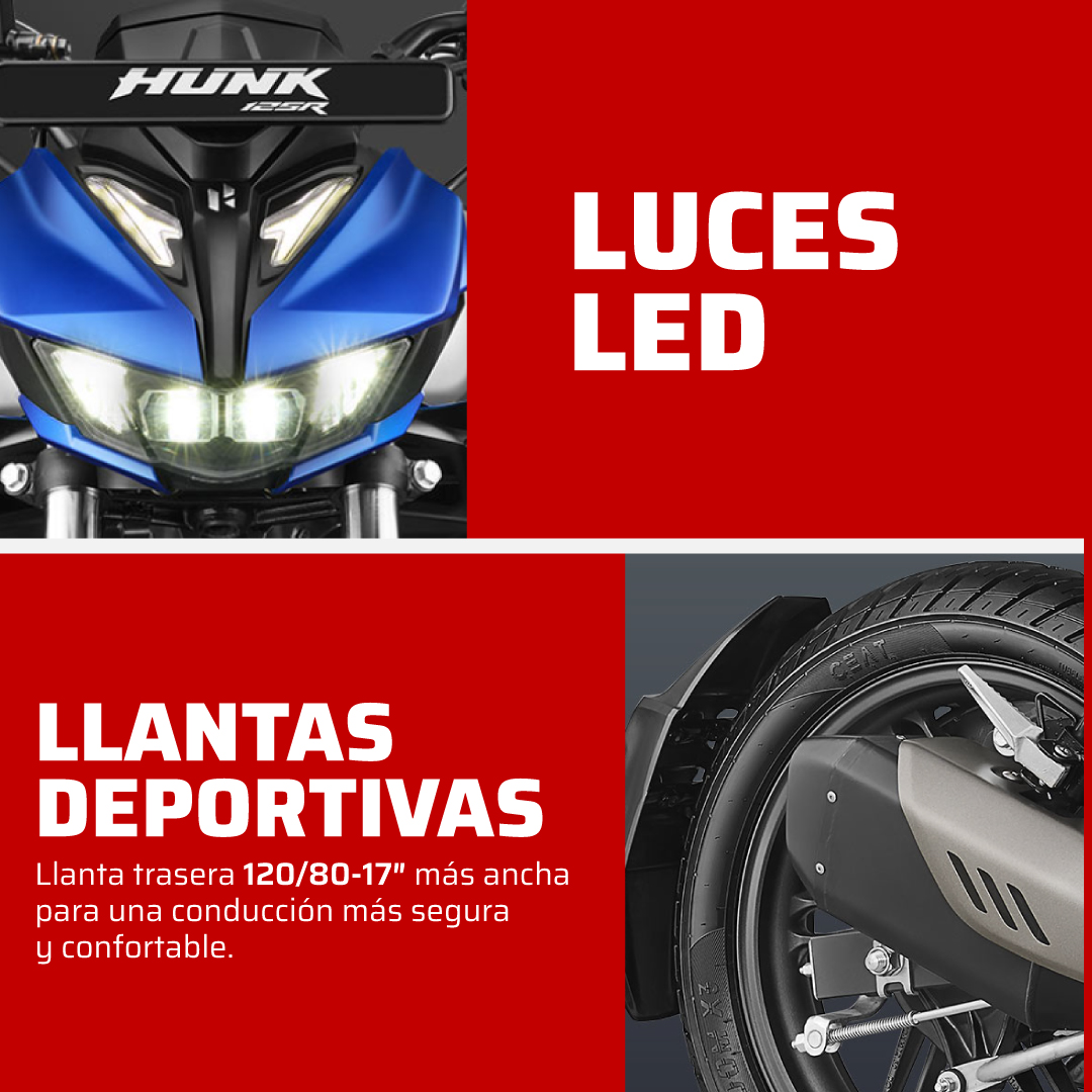 Moto Hero Hunk 125 R 2026 