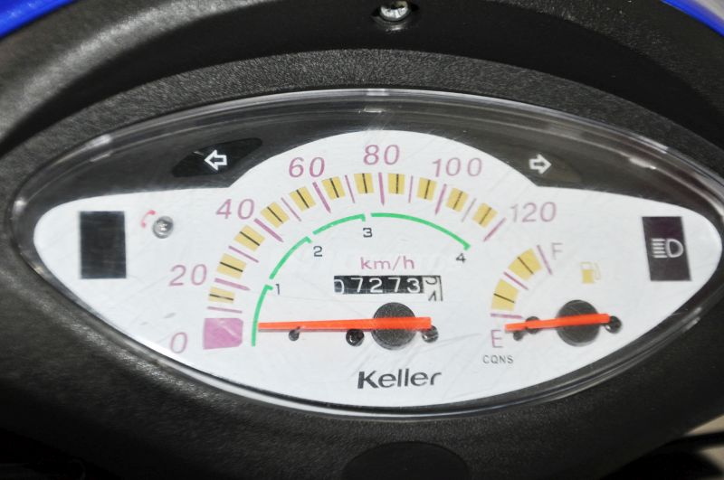Moto Keller crono classic 110 base usada 2020 con 7300km, Int 25230
