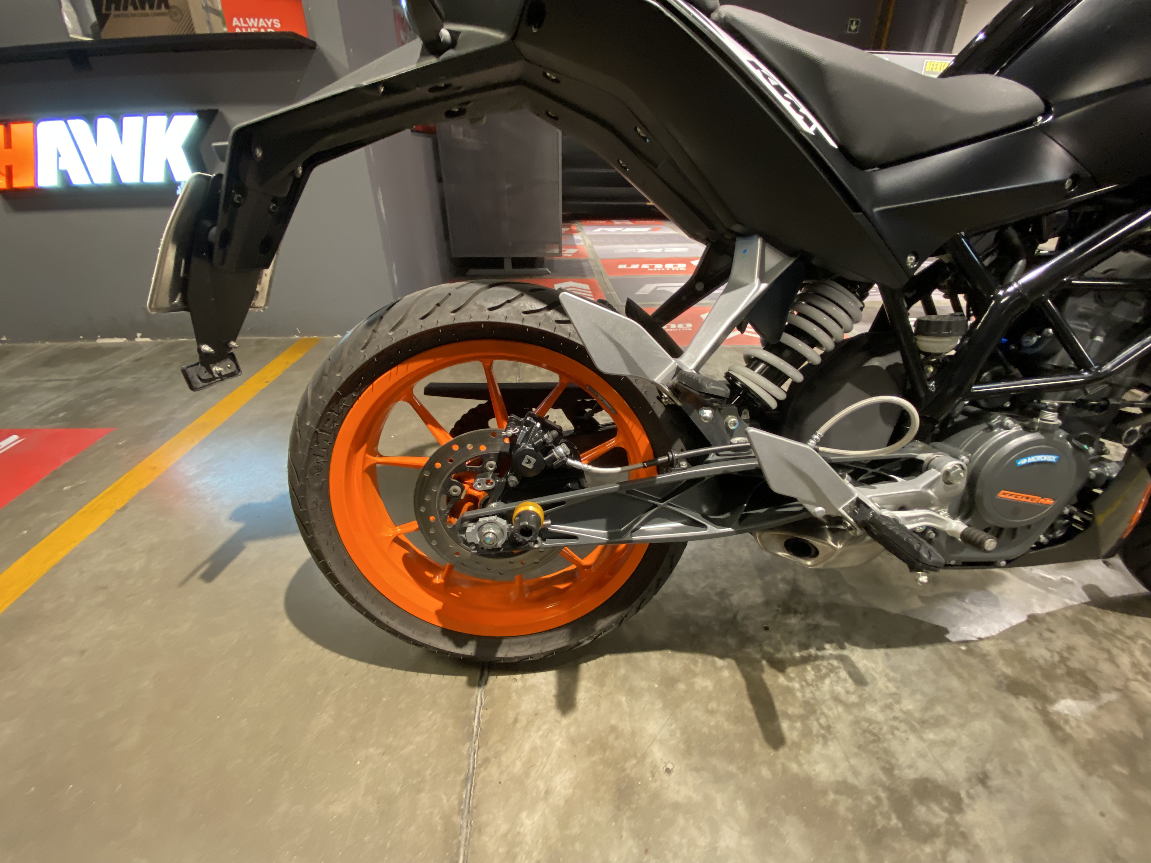 Moto Ktm Duke 200 usado 2022 con 7500km