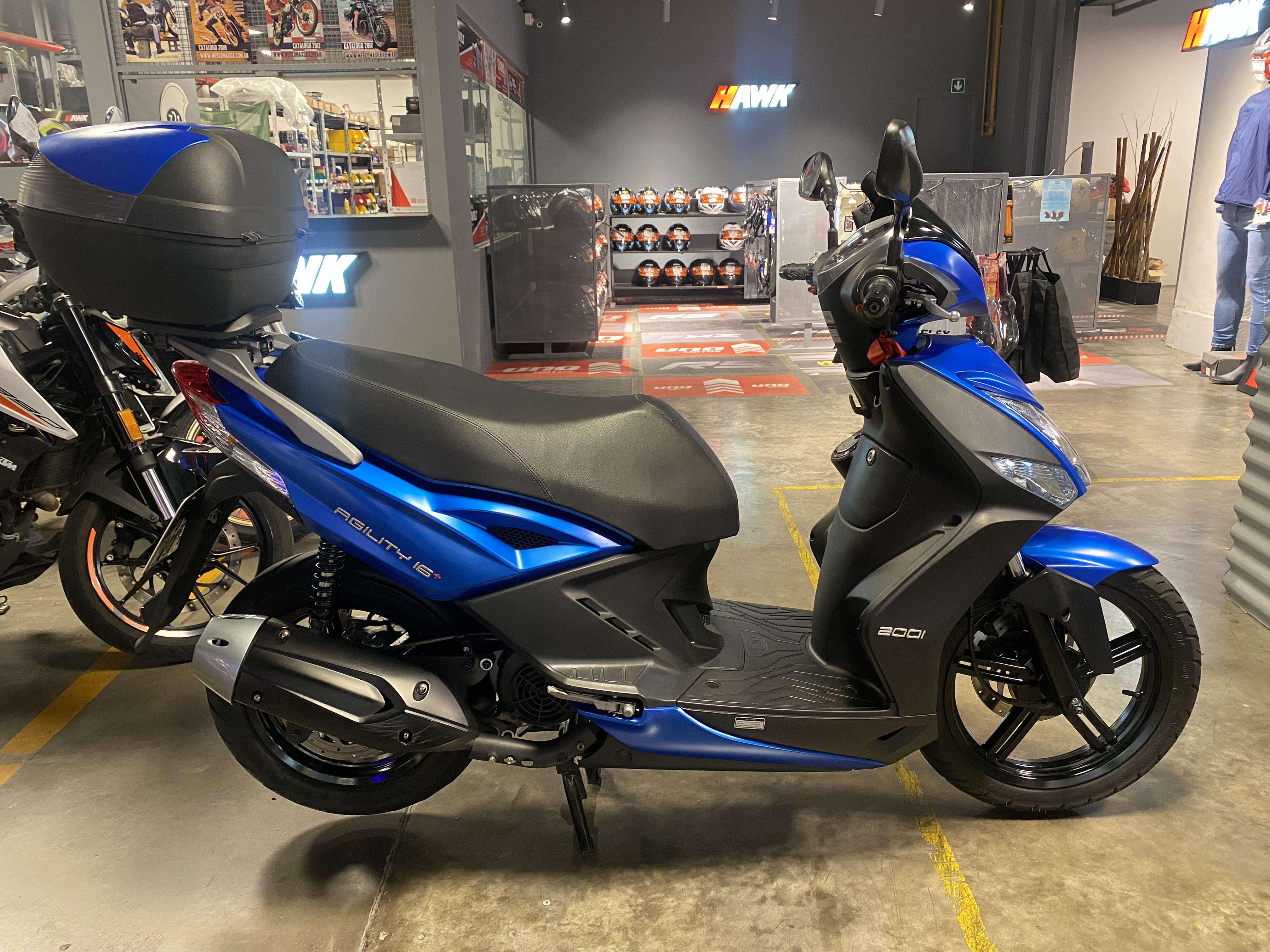 Moto Kymco Agility 200 usado con 11081 km int 49501