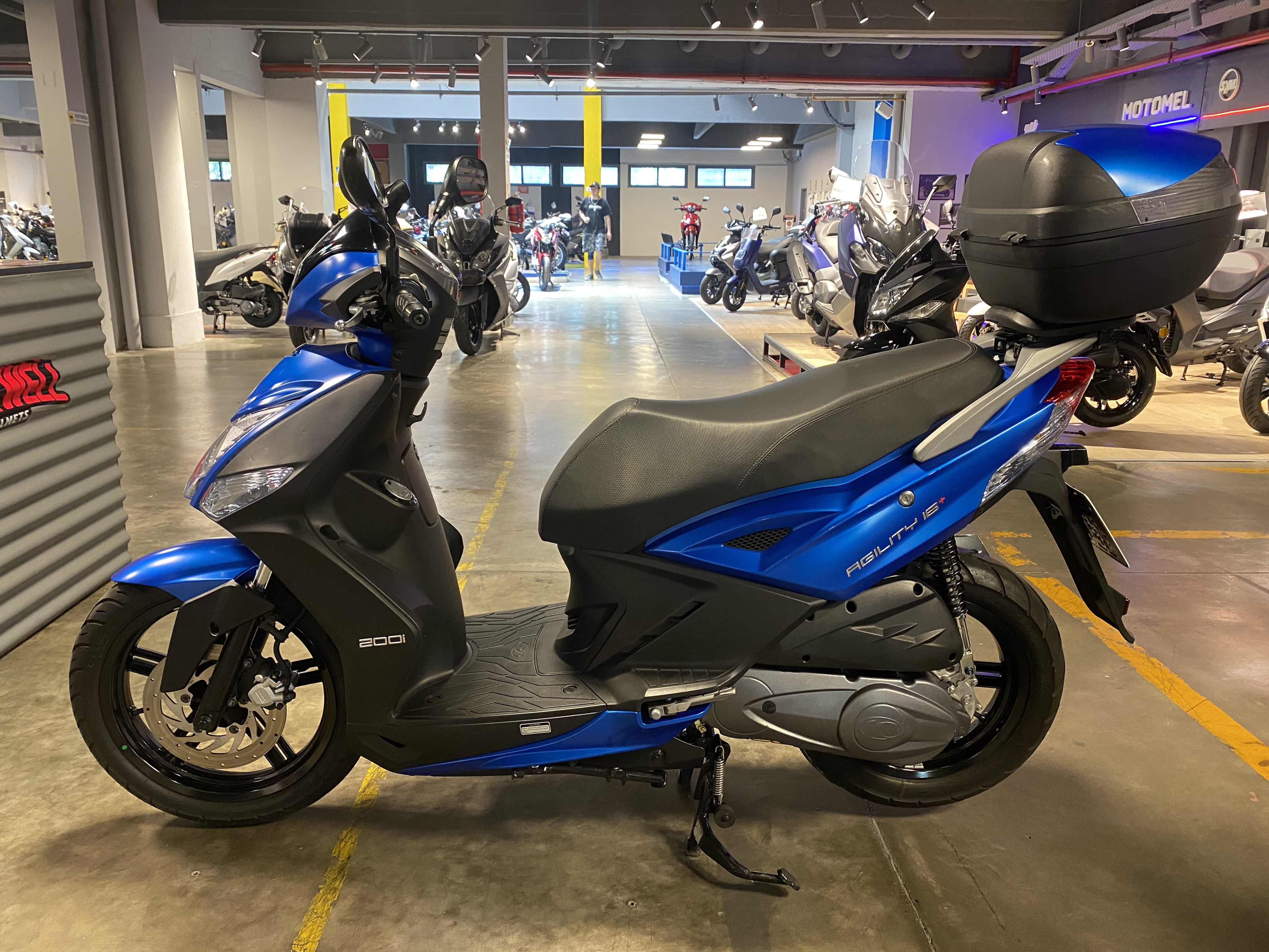 Moto Kymco Agility 200 usado con 11081 km int 49501