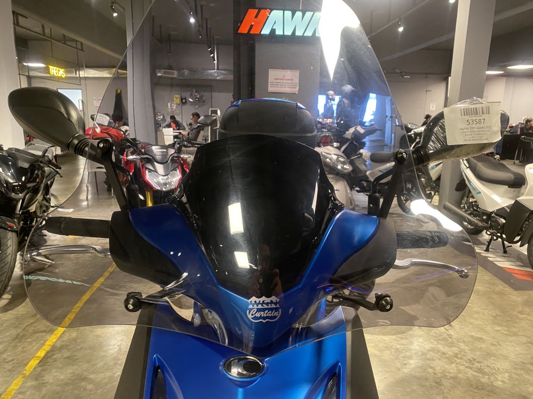 Moto Kymco Agility 200 usado 2025 con 3358 km int 53587 1M