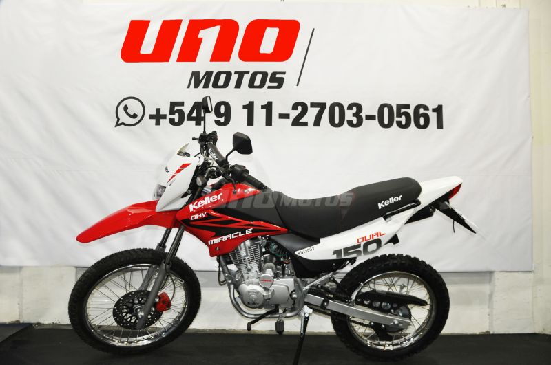 Moto Keller Miracle 150 usada 2022 196km int 33907