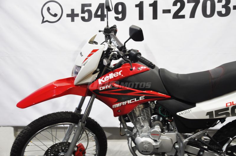 Moto Keller Miracle 150 usada 2022 196km int 33907