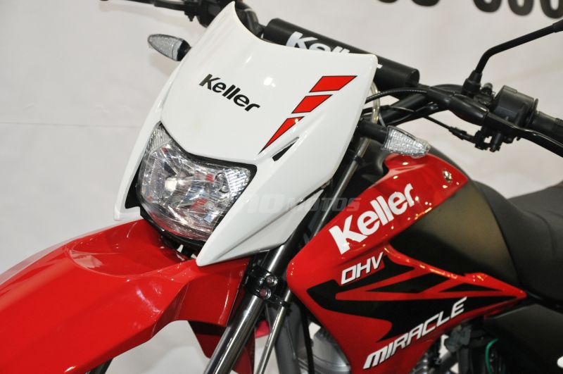 Moto Keller Miracle 150 usada 2022 196km int 33907
