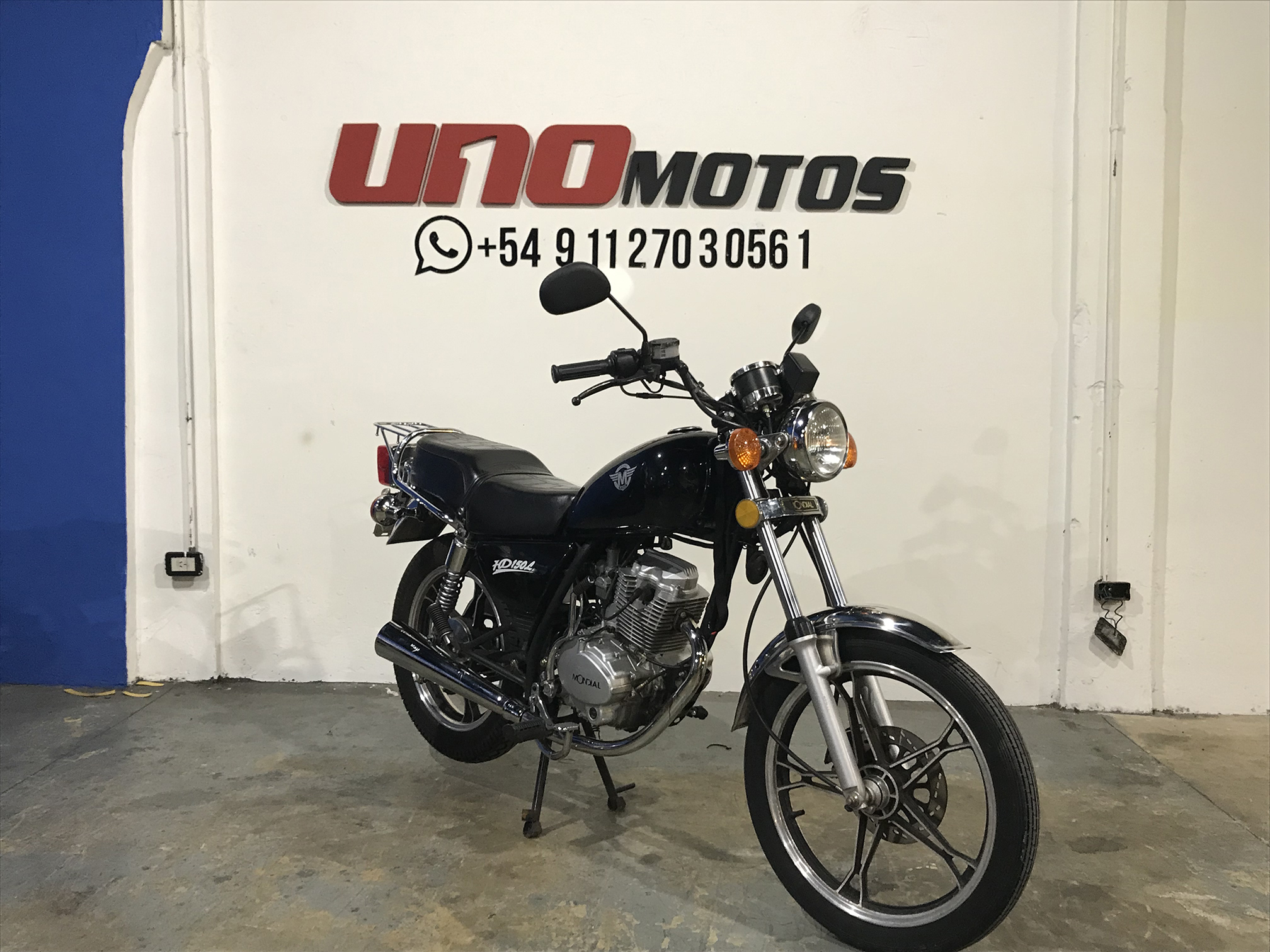 Moto Mondial hd 150 l usada 2015, 10406 km INT: 20482