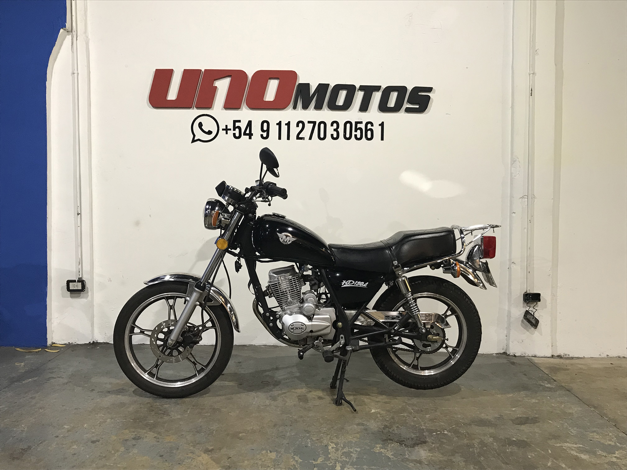 Moto Mondial hd 150 l usada 2015, 10406 km INT: 20482