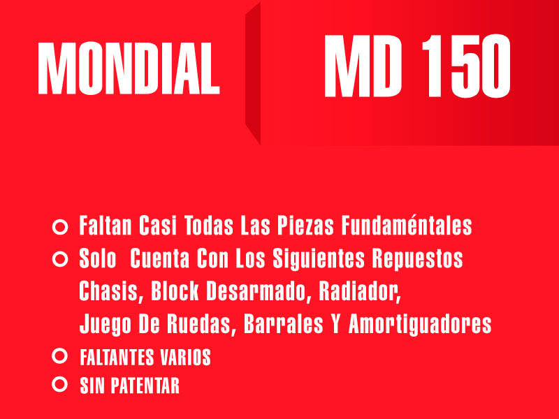 Moto Mondial Md 125 Outlet-des int 10097