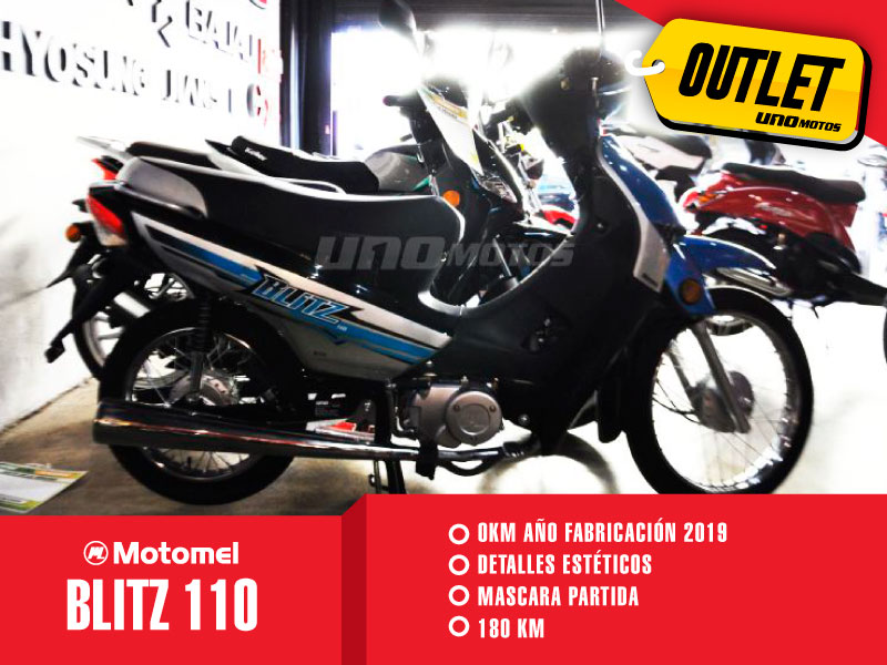 Moto Motomel Blitz 110 V8 Base Outlet Int 23089