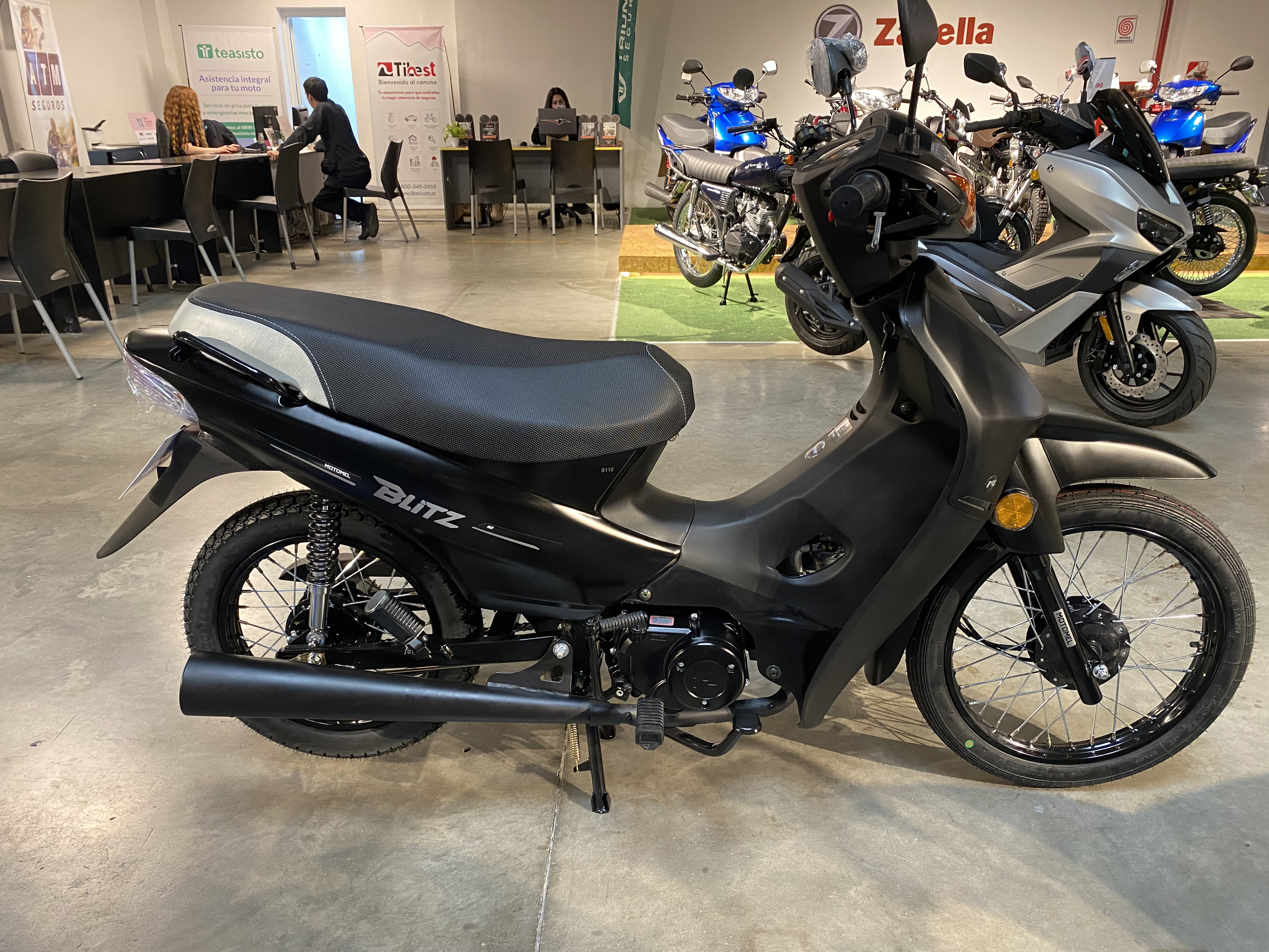 Moto Motomel Blitz 110 Black Edition