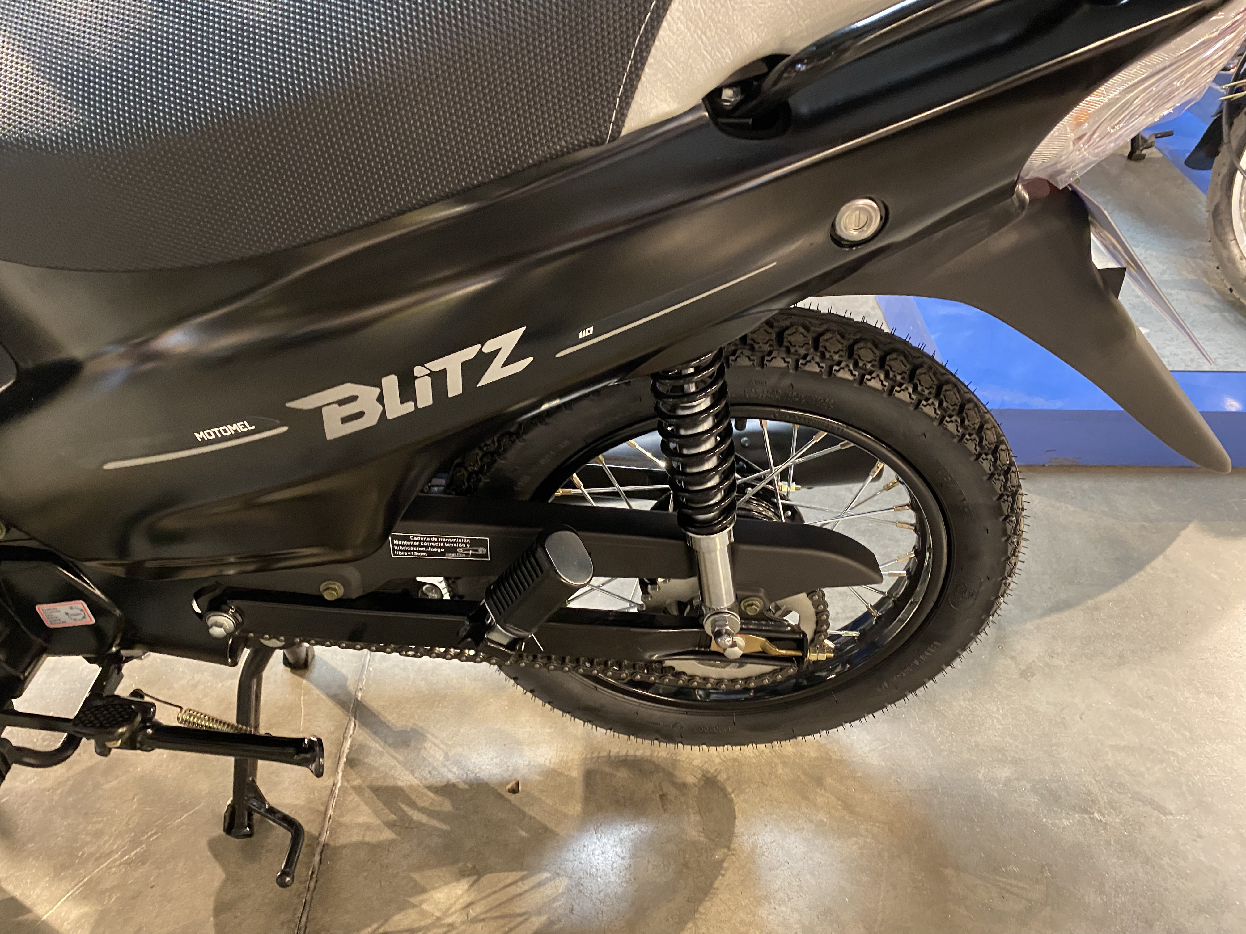 Moto Motomel Blitz 110 Black Edition