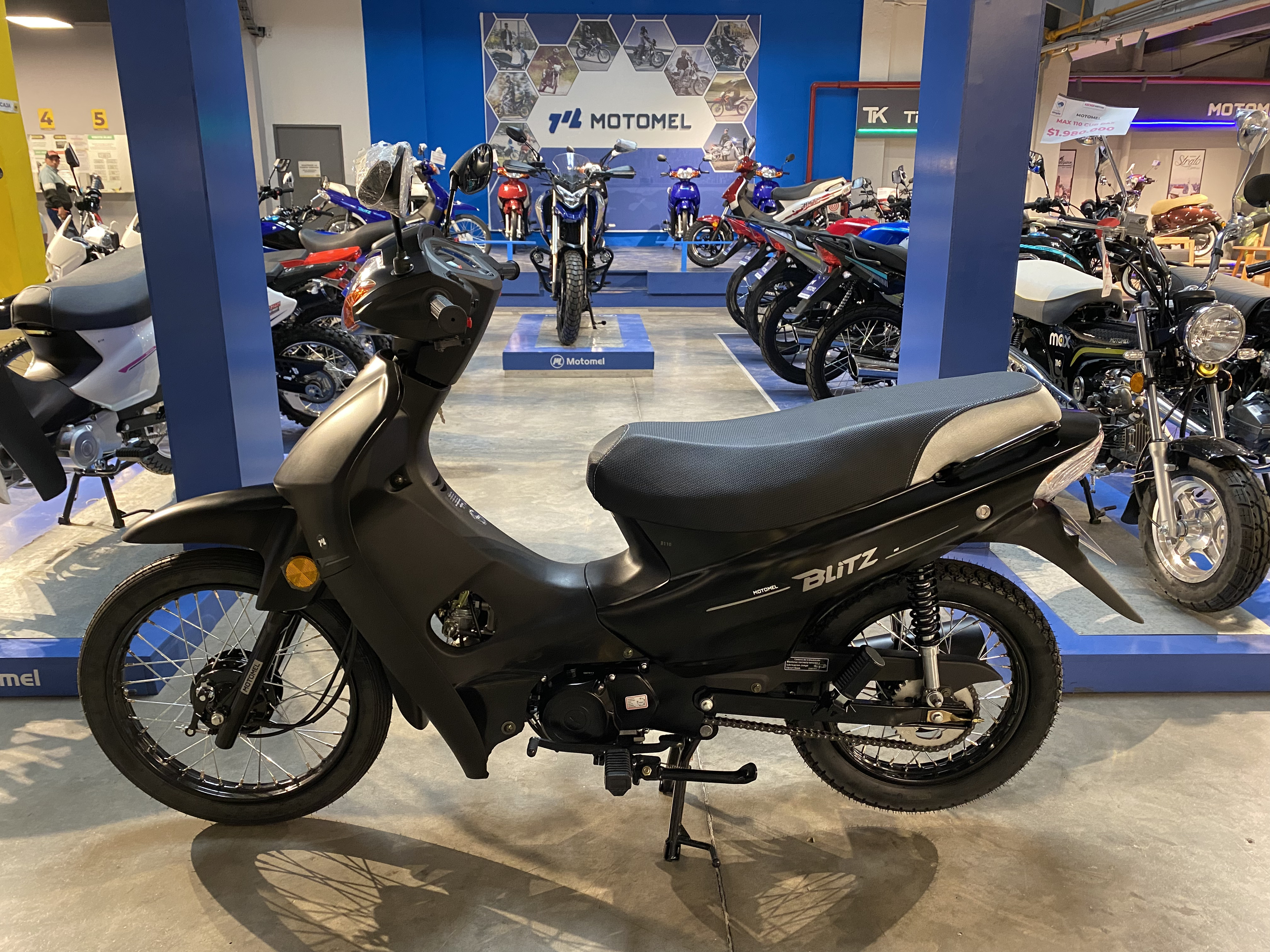 Moto Motomel Blitz 110 Black Edition