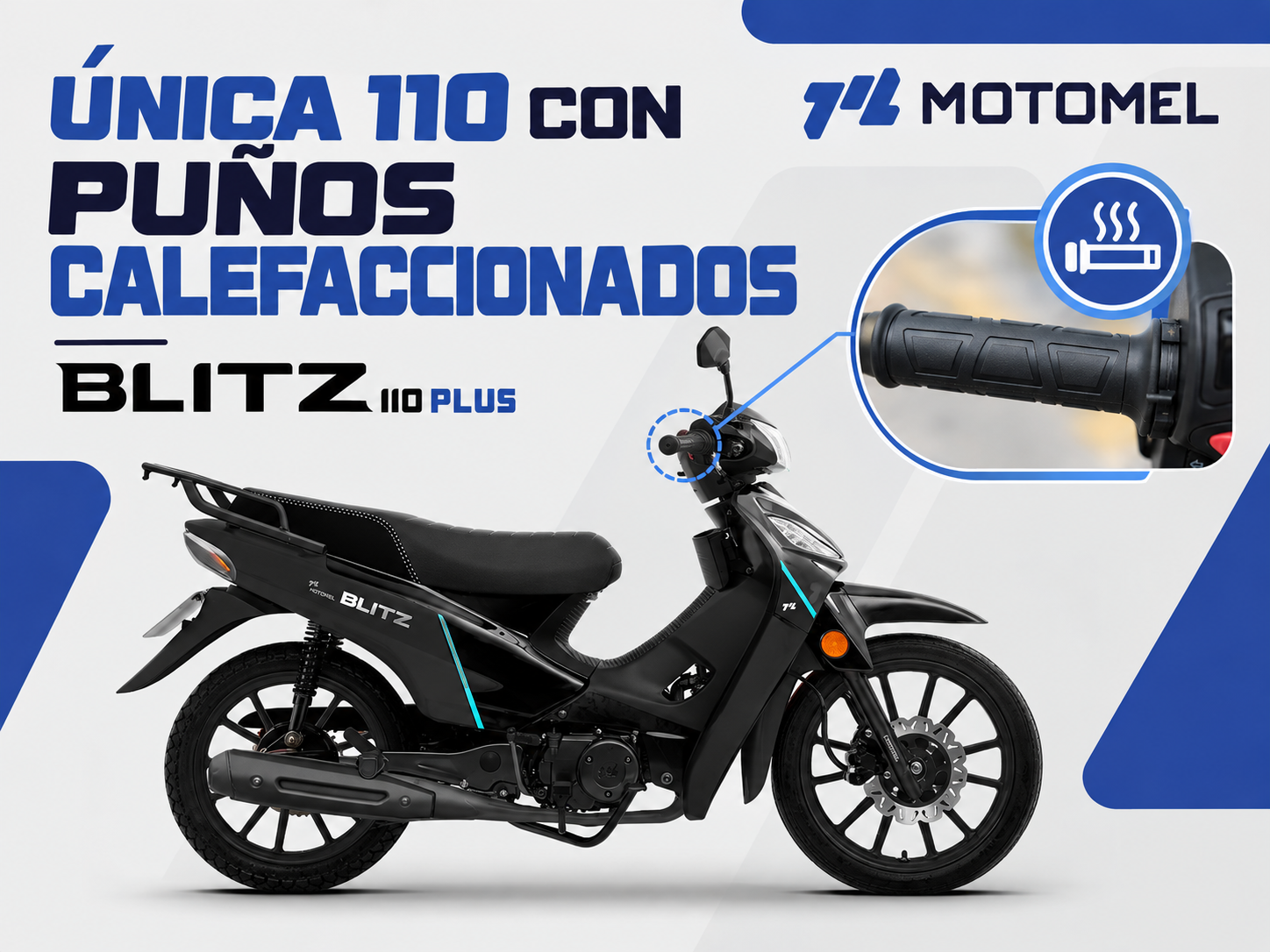 Moto Motomel Blitz 110 Plus 2027 Calientapu�os