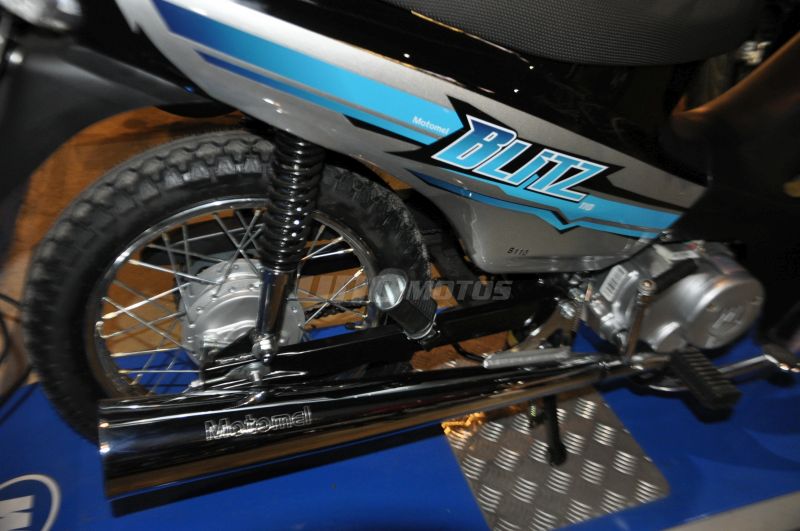Moto Motomel Blitz 110 v8 Cree Led Edicion Limitada