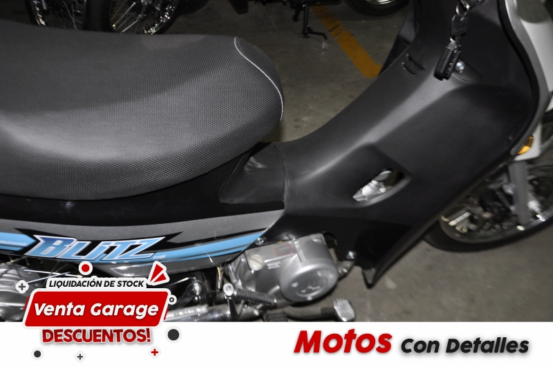 Moto Motomel Blitz 110 V8 Rayos / Disco 2019 Outlet M