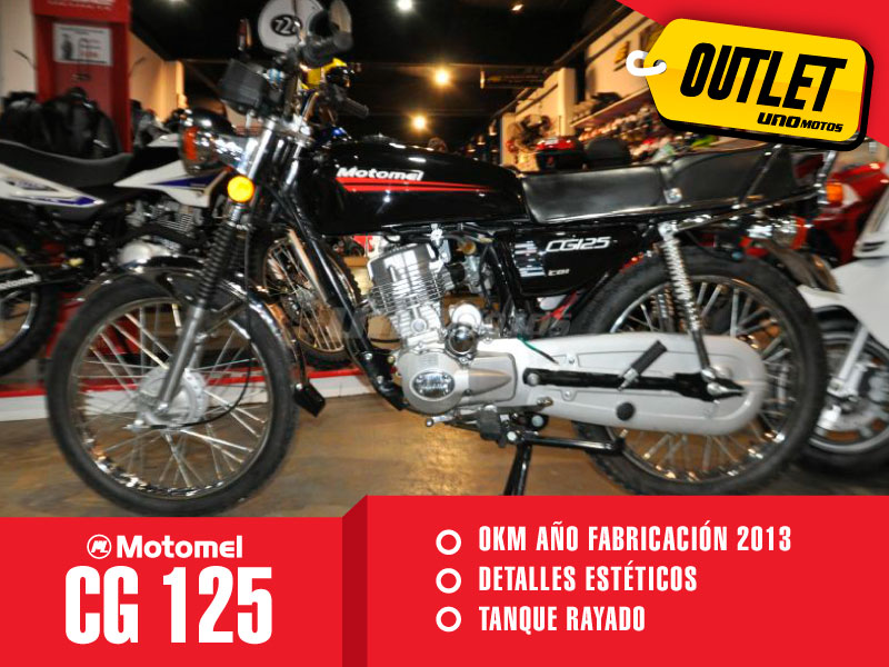Moto Motomel Cg 125 Outlet Int 22283