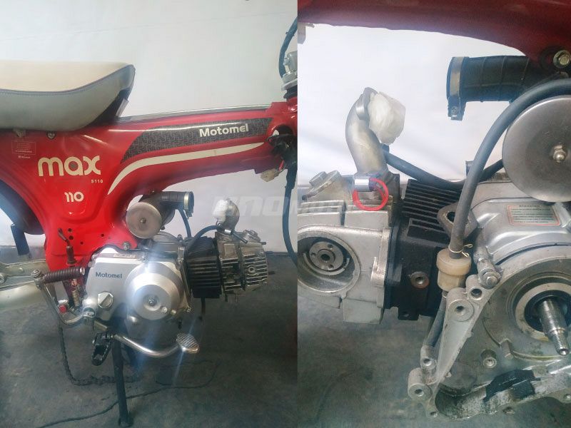 Moto Motomel Max 110 Outlet-des int 22286