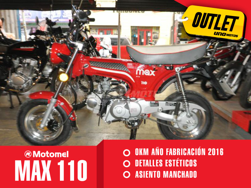 Moto Motomel Max 110 Outlet Int 17394