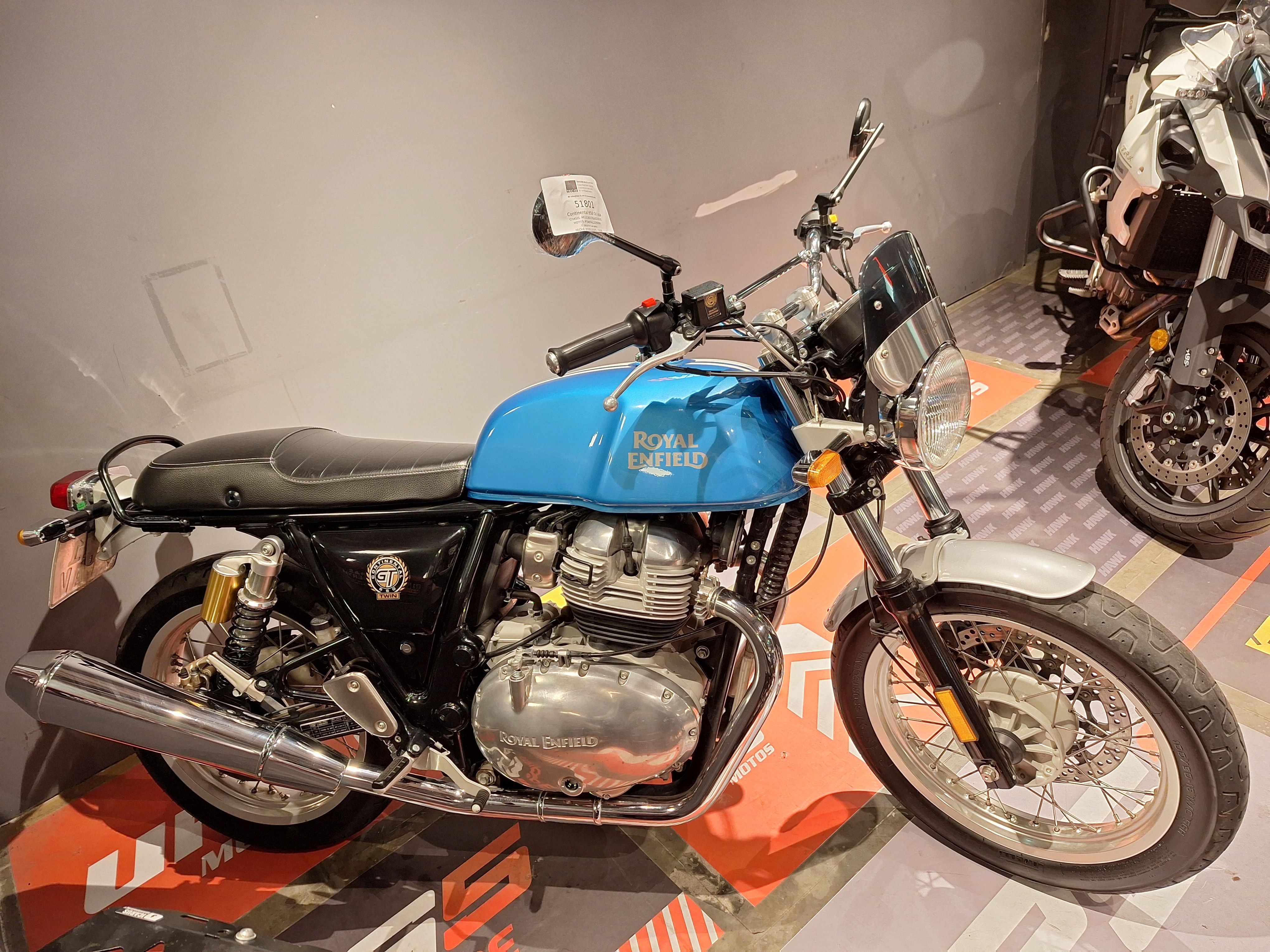 Moto Royal Enfield Continental 650 Gt usado 2019 con 10311 km int 51801 1M