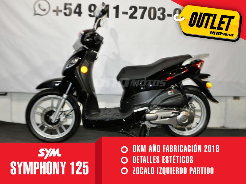 Moto Sym Symphony 125 Outlet Int 24347