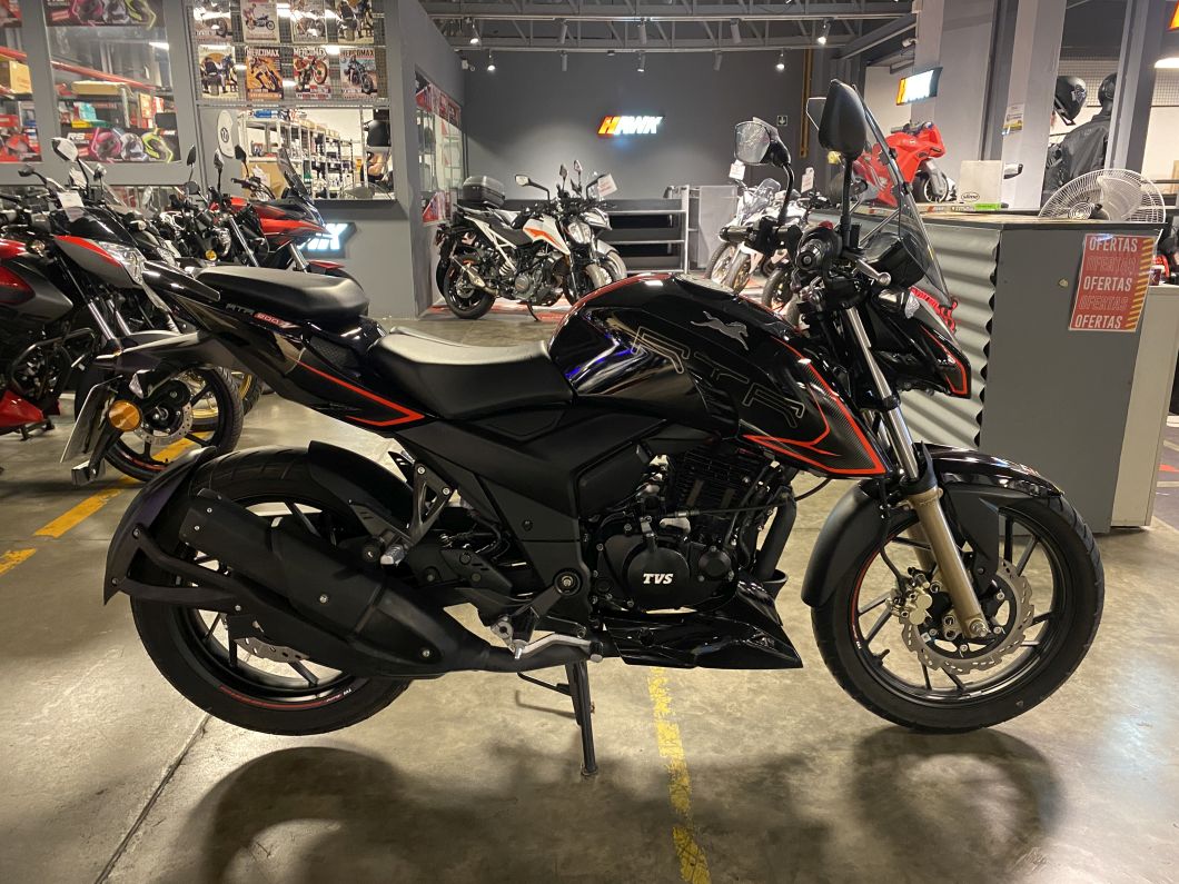 Moto TVS RTR 200 carburada usado 2023 con 912km int49861 DT 