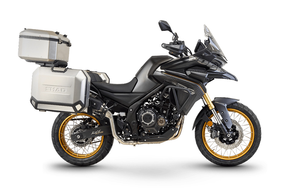 Moto Voge 525 DSX Black + Baul