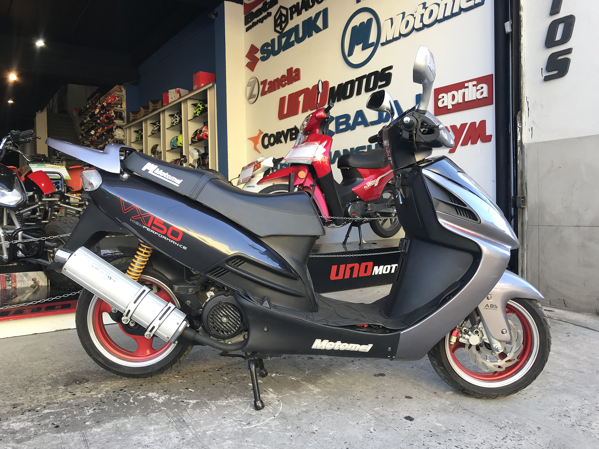 Moto Motomel Vx 150 Scooter Linea 2012