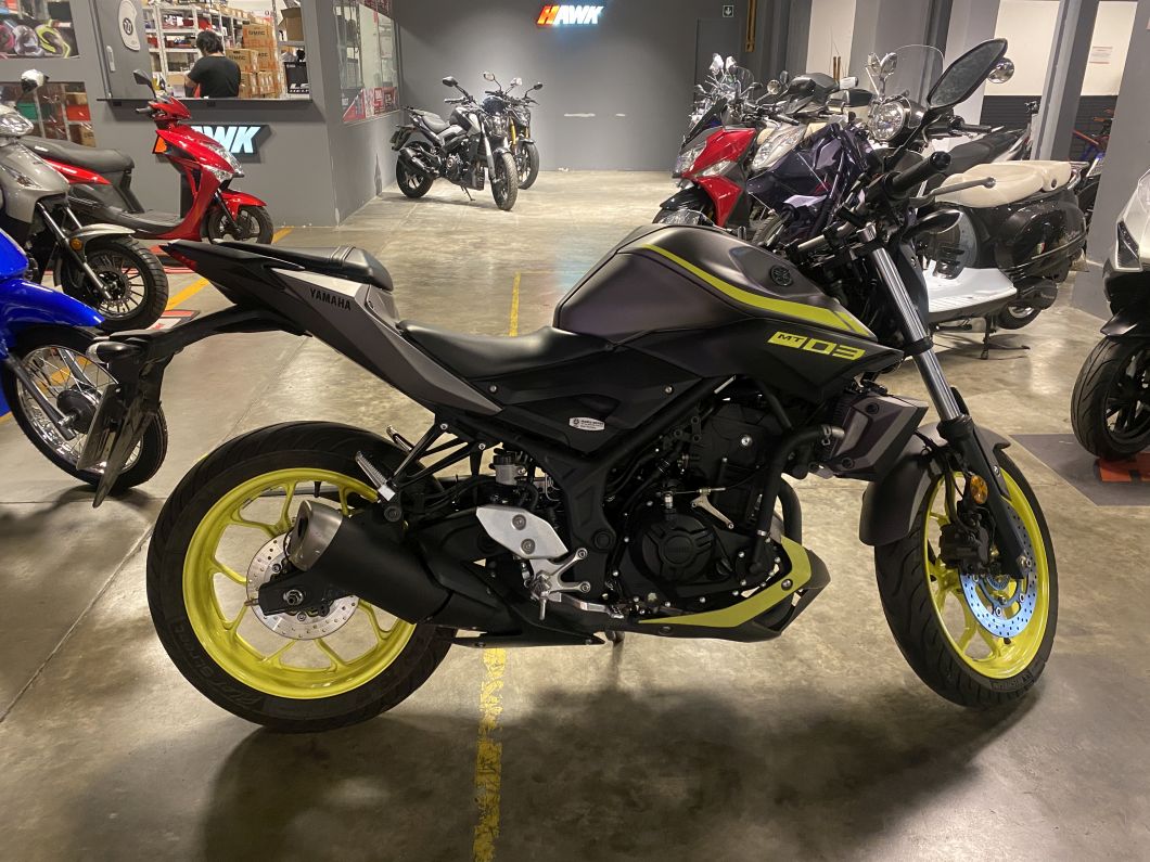 Moto Yamaha MT 03 usado 2017 con 9535 km 1M
