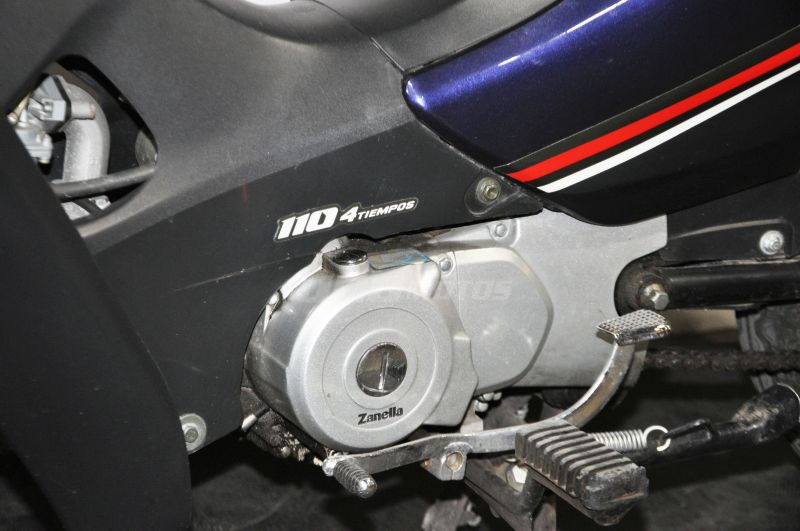 Moto Zanella Zb 110 Base Usada 2016 con 4100km int 23019 no usar