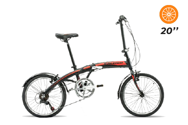 Bicicleta RALEIGH CURVE R20 PLEGABLE 6V  (3) [M2858]