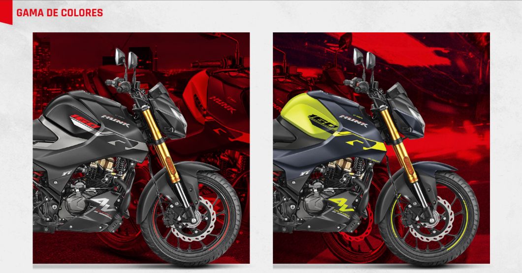 Moto Hero Hunk 160 4v New 2026