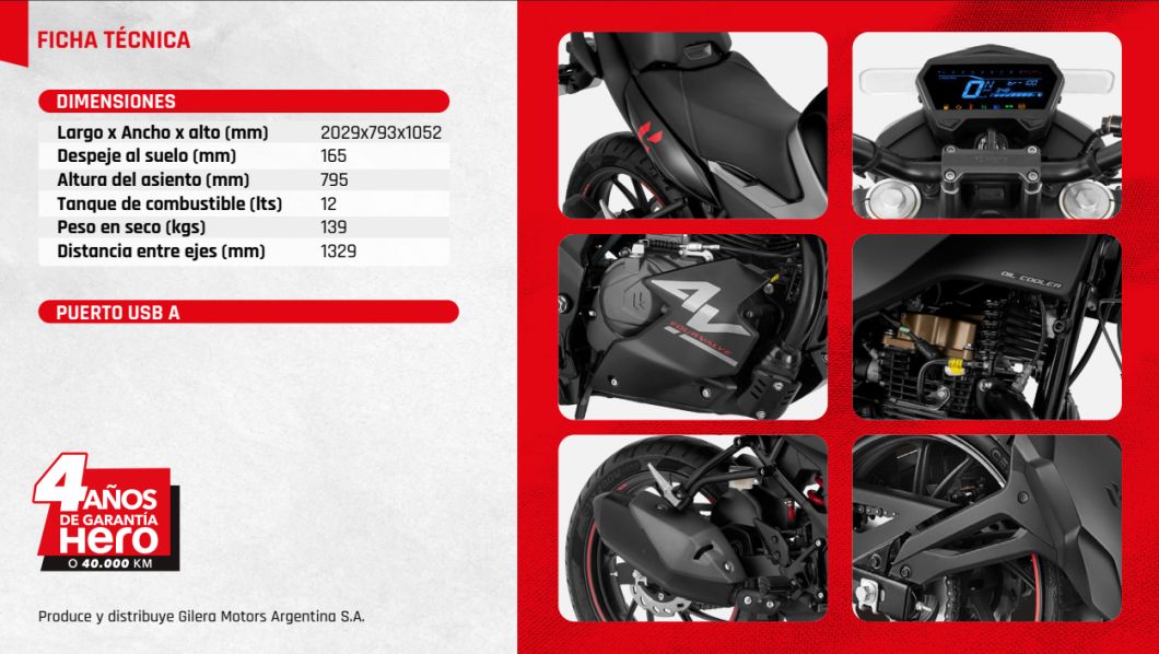 Moto Hero Hunk 160 4v New 2026