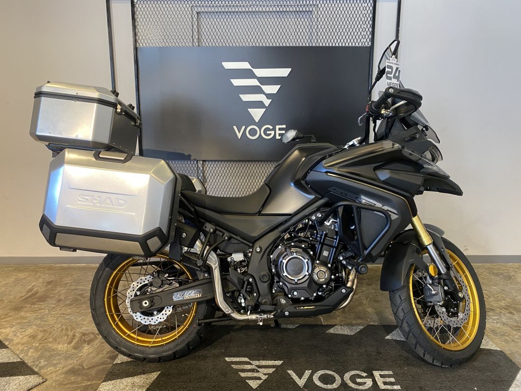 Moto Voge 525 DSX Black + Baul
